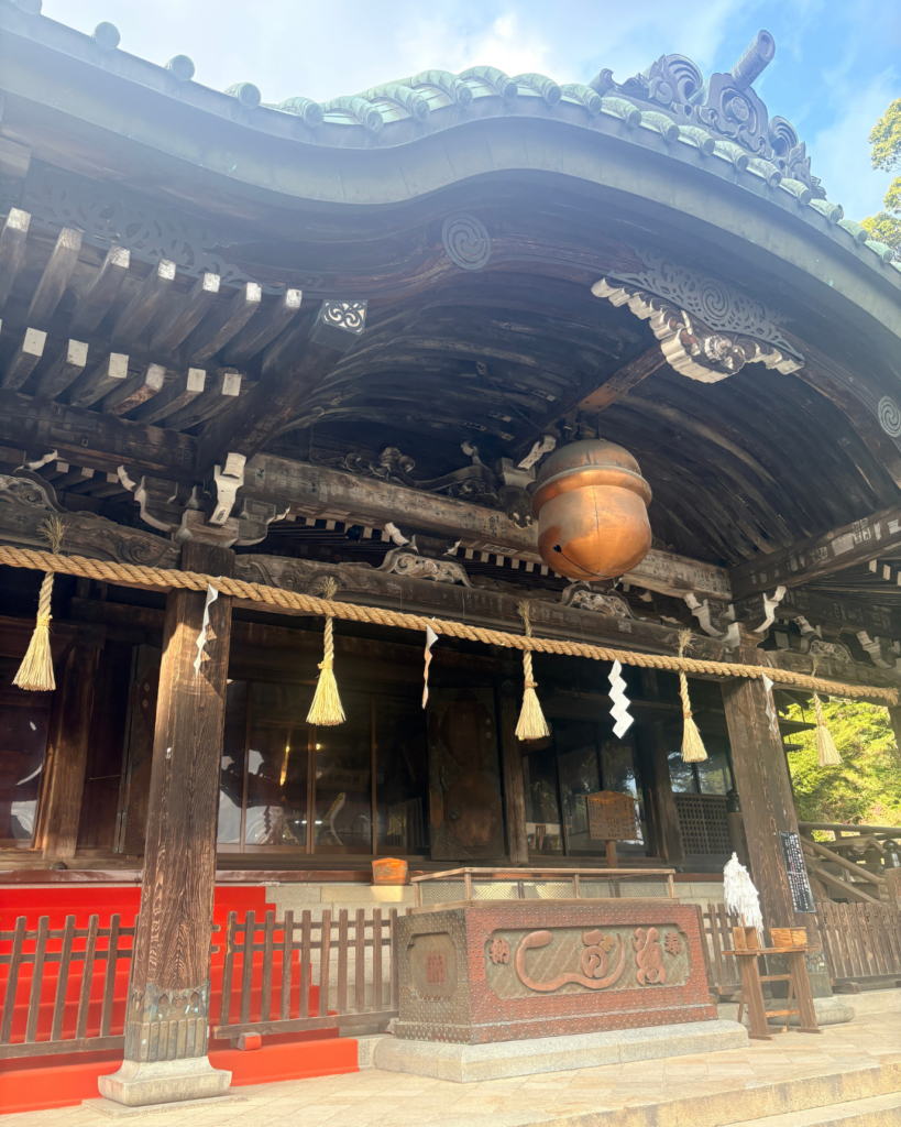 筑波山神社にてアートワークショップ成功の予祝